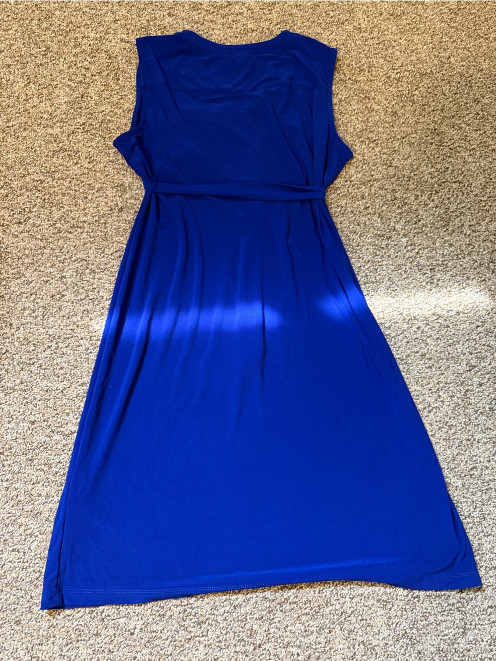 Emma & Michele Royal Blue Sleeveless One-Piece Bodysuit